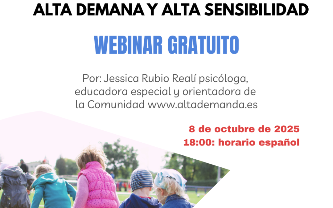 Primeros días de adaptación escolar en niños de alta demanda y sensibilidad